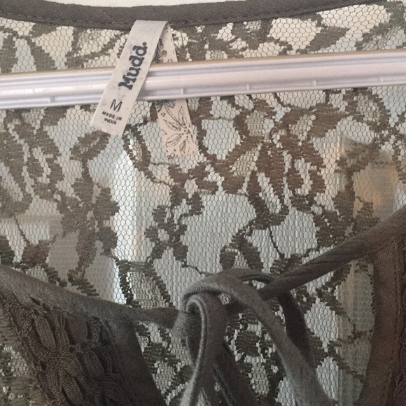 Mudd Olive Green size M shirt - Picture 4 of 7